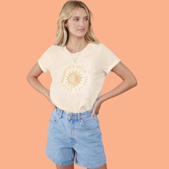 ☀️ Hurley “Golden Hour” 1999 Graphic Tee | Size M | 100% Cotton - Picture 1 of 7